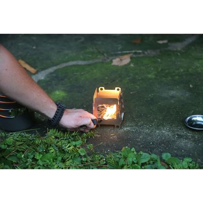 Portable Mini Foldable Wood Burning Survival Stove