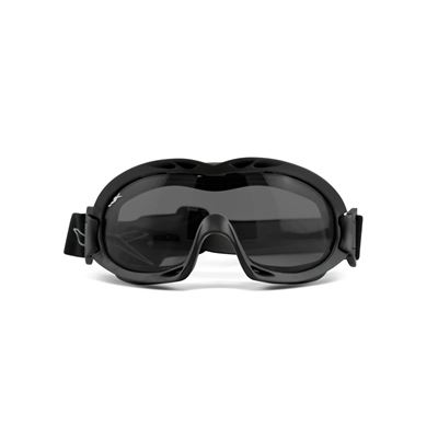 Tactical goggles NERVE set 2 lenses BLACK frame