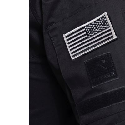 Shirt 1/4 zip Tactical Airsoft Combat BLACK