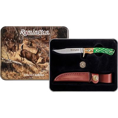 Knife REMINGTON Whitetails Cutover Gift Tin