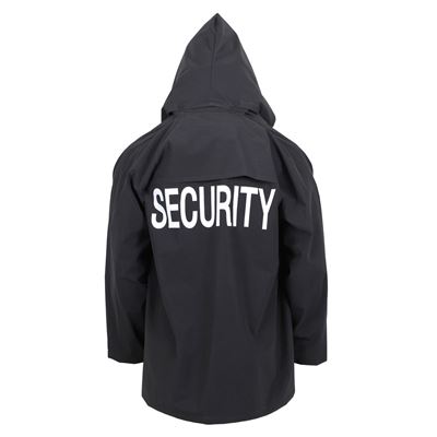 Security Rain Jacket BLACK