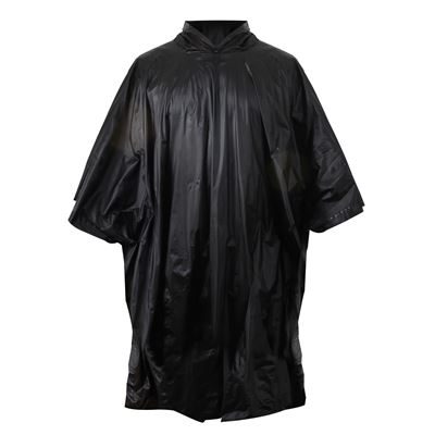 Poncho U.S. rip-stop 140 x 225 cm BLACK