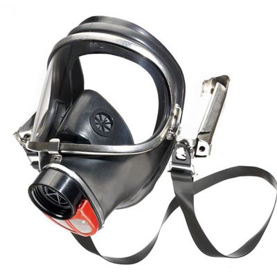 Dräger PANORAMA NOVA Kandahar mask with helmet attachment used