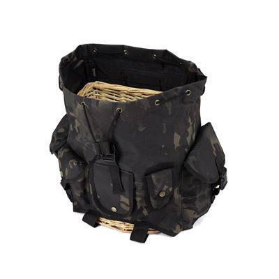 Mushroom backpack with wicker insert BTP BLACK Military Goods RD25Z 2