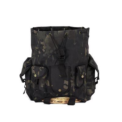 Mushroom backpack with wicker insert BTP BLACK Military Goods RD25Z 3