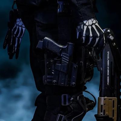 REAPER tactical gloves GHOST BLACK
