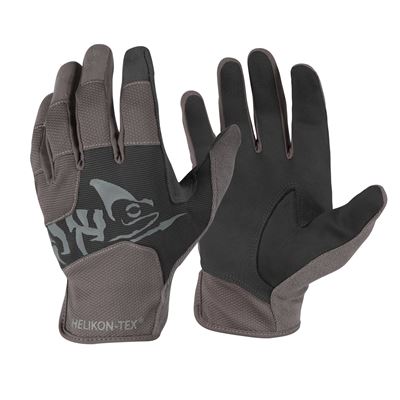Gloves ALL ROUND FIT tactical BLACK/SHADOW GREY