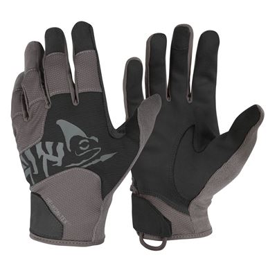 Gloves ALL ROUND tactical BLACK/SHADOW GREY