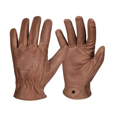 Gloves LUMBER leather BROWN