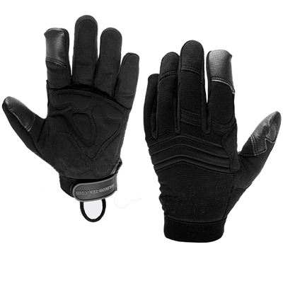 Gloves U.S. IMPACT model Pretec tactical BLACK