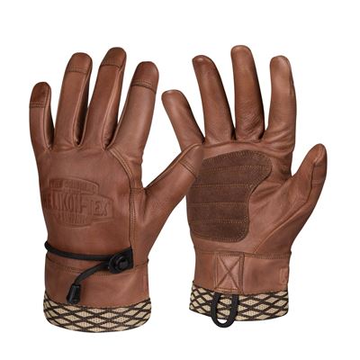 Gloves WOODCRAFTER leather BROWN