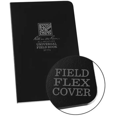 Field-Flex Bound Book BLACK