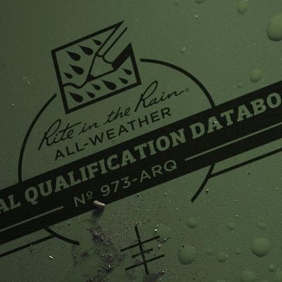 Annual Qualification Databook 4.875" x 7" GREEN