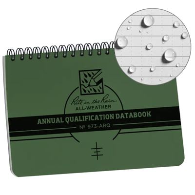 Annual Qualification Databook 4.875" x 7" GREEN