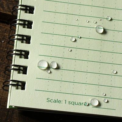 Large Side Spiral Notebook 6 5/8"x 8 1/2" 973 GREEN
