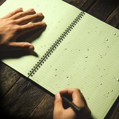 Maxi Side Spiral Notebook 8 1/2"x 11" 973 GREEN