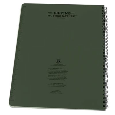 Maxi Side Spiral Notebook 8 1/2"x 11" 973 GREEN