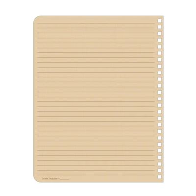 Large Side Spiral Notebook 6 5/8"x 8 1/2" 973 TAN