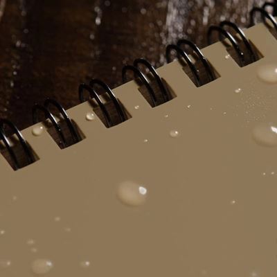 Maxi Side Spiral Notebook 8 1/2"x 11" 973 TAN