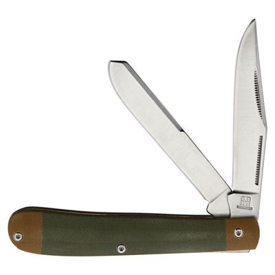 Folding Knife TRAPPER GREEN G10