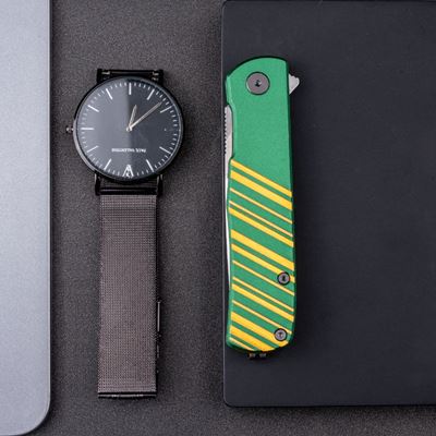 Folding Knife KARLY GREEN/GOLD