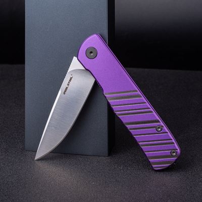 Folding Knife KARLY PURPLE/GREY