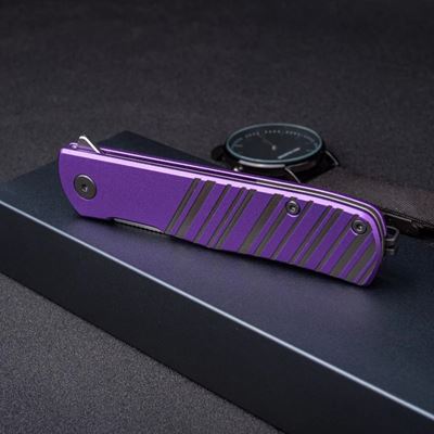 Folding Knife KARLY PURPLE/GREY