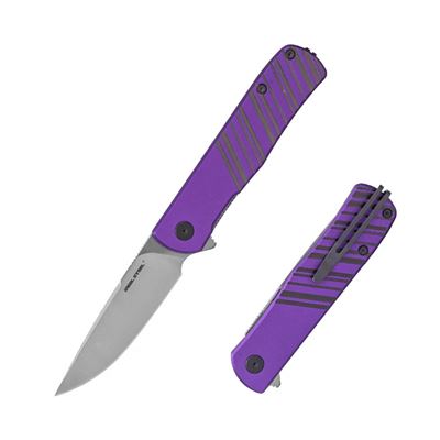 Folding Knife KARLY PURPLE/GREY