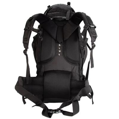 Trekking backpack XXL 104L BLACK