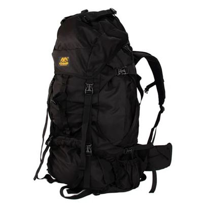 Trekking backpack XXL 104L BLACK