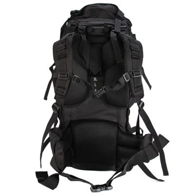 Trekking backpack LARGE 85l BLACK