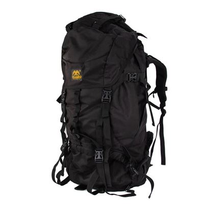 Trekking backpack LARGE 85l BLACK