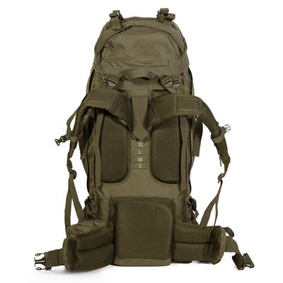 Trekking backpack LARGE 85l OLIVE