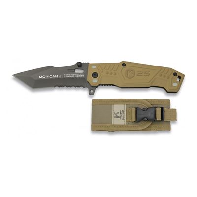 Pocket Knife MOHICAN II folding COYOTE