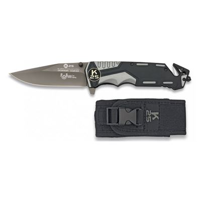 Knife TACTICAL 19654-A Folding BLACK/GREY