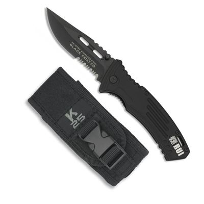 Knife K25 19763 Folding BLACK