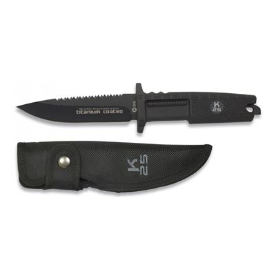 Knife TACTICAL 31910 FIXED BLADE BLACK