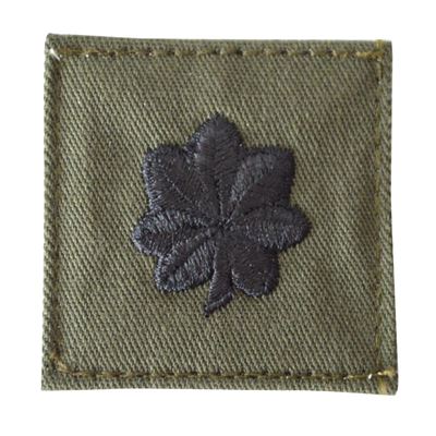 Velcro Rank Patch LT. COLONEL OLIVE
