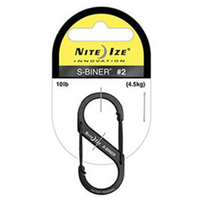 Carabiner with 5 cm BLACK