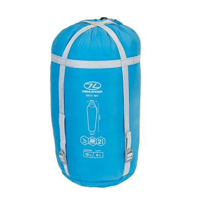 ZETA 150 BLUE summer sleeping bag HIGHLANDER SB255-MB 3