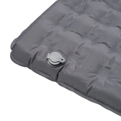 LITO inflatable sleeping mat 193x63x8 cm with bag GREY