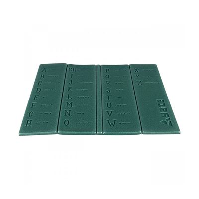 Folding seat MORSE 36 x 26 x 0.8 cm dark green
