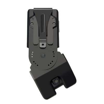 Plastic holster SCOPRY 200 with metal clip BLACK