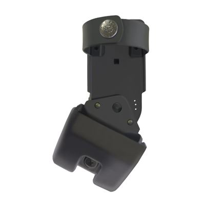 Plastic holster SCOPRY 200 with metal clip BLACK