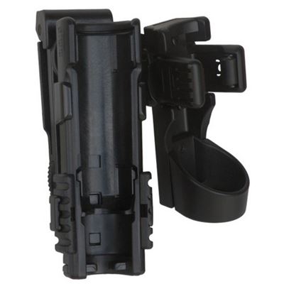 Rotating MOLLE pouch plastic for telescopic. 16,18,21 baton "and flashlight