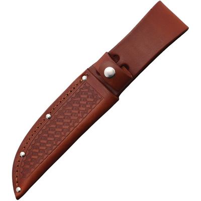 Sheath for fixed blade knife 5,5" leather BROWN