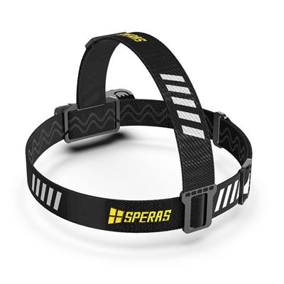 Headlamp SH16 rechargeable, right angle, multifunctional, 1650 lumens, 355 metres