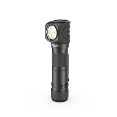 Headlamp SH18 rechargeable, right angle, multifunctional, 2000 lumens
