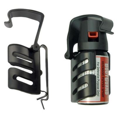 Case for defensive spray 40 ml with metal clip