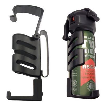 Case for defensive spray 50.63 ml with metal clip